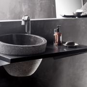 Lavabo sobre encimera Mirage | The Bath Collection Ref. 00374 - negro