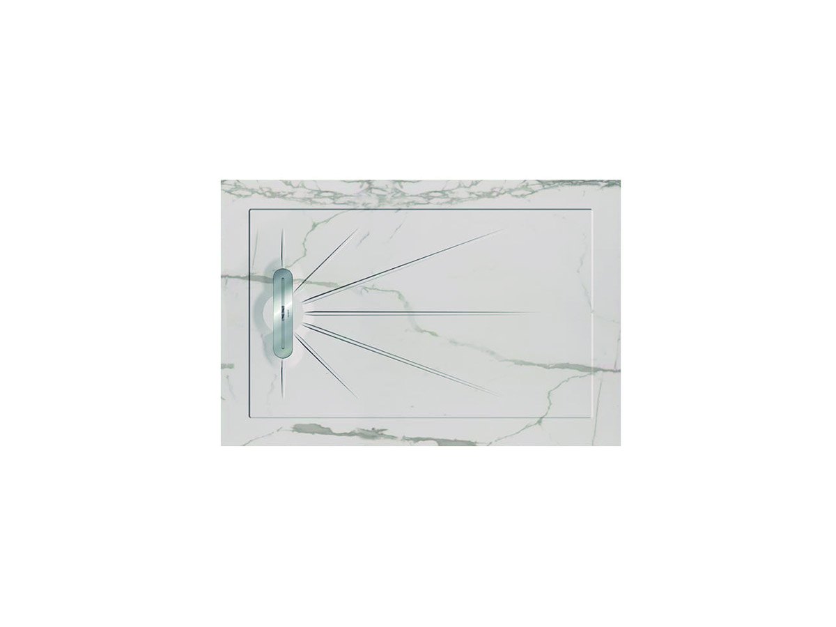 Infinity shower tray