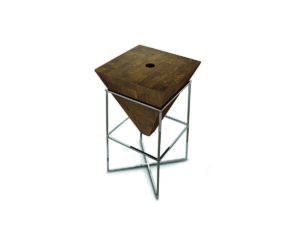 Round conical pedestal