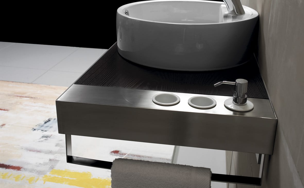 Stainless steel countertop
