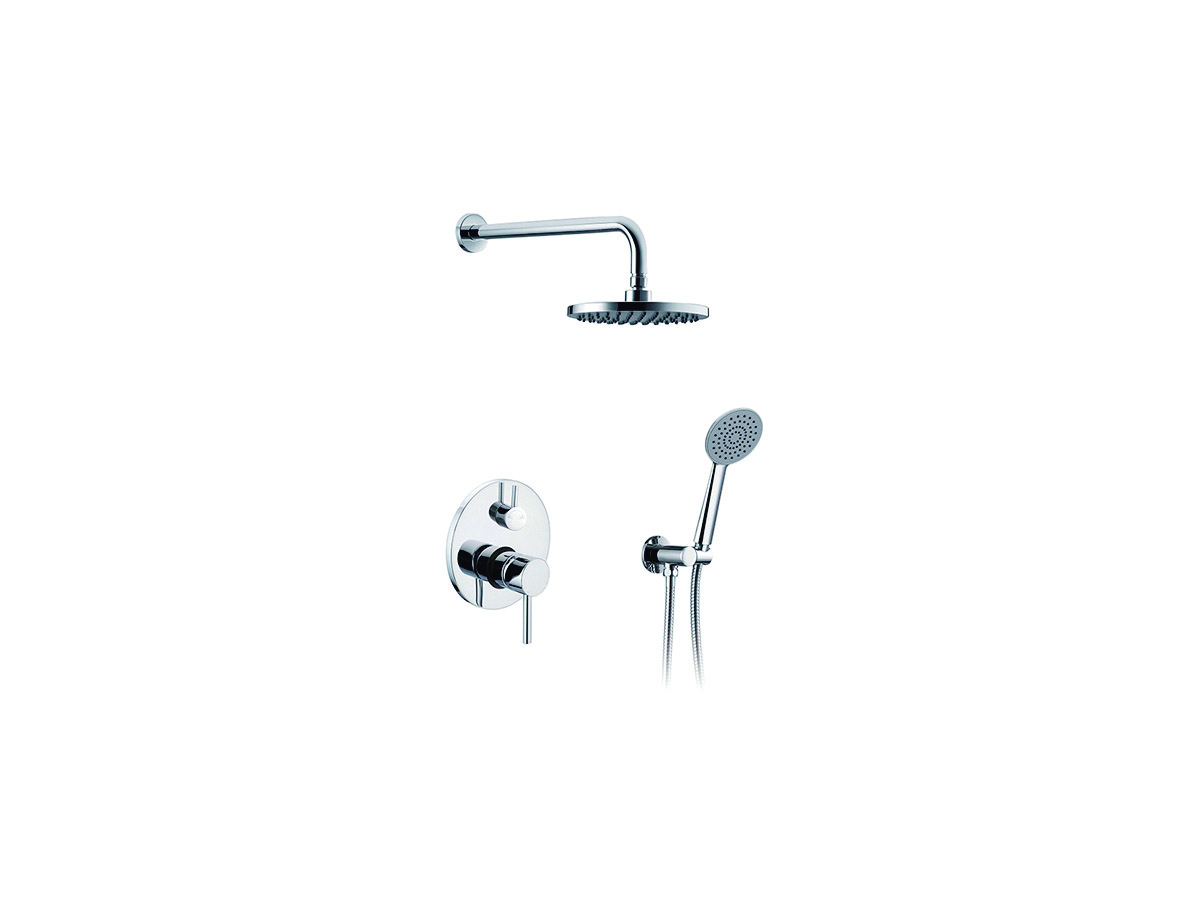 Tasos recessed shower faucet