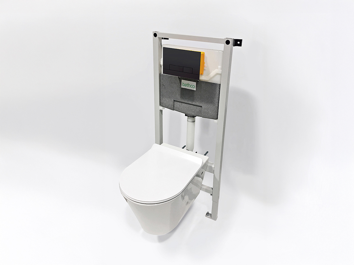 Tank mechanism with push button