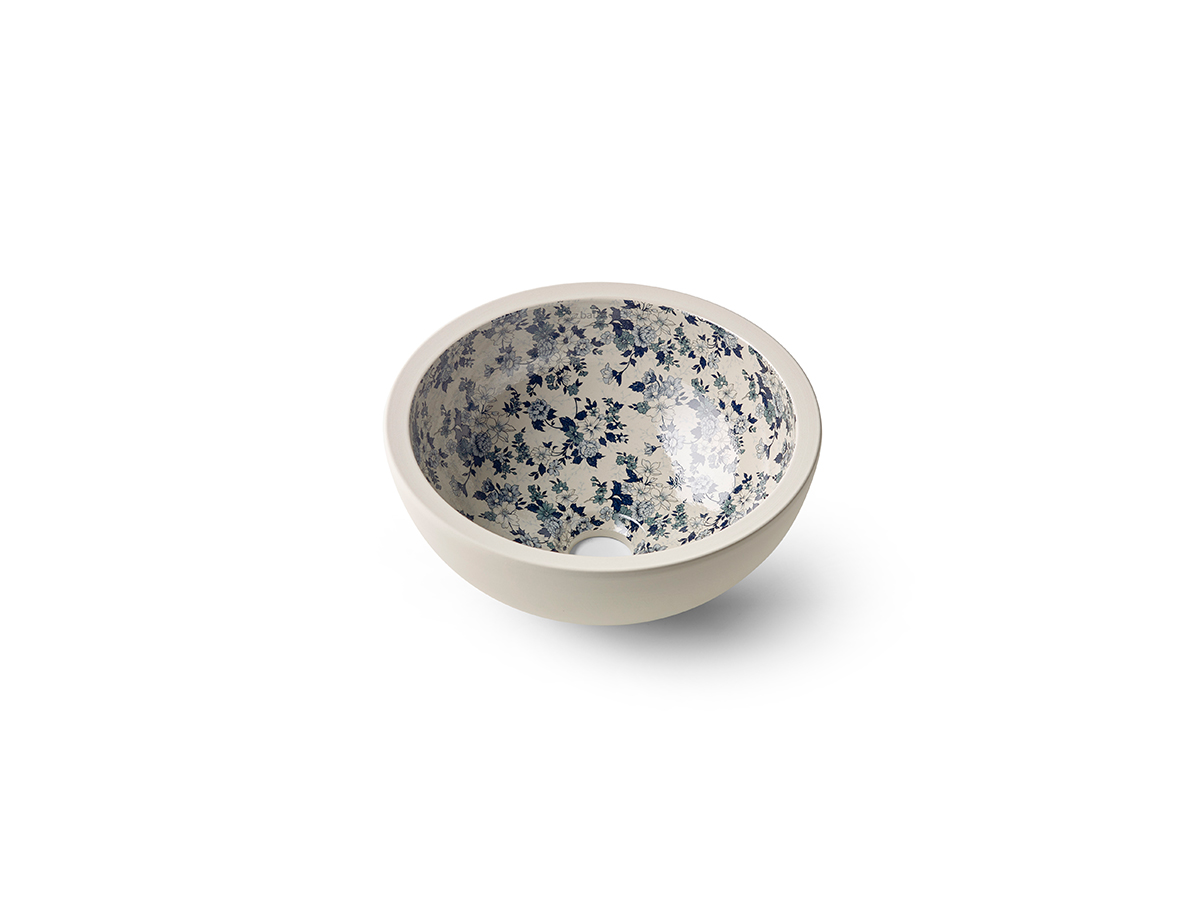 Tineo Blue Black Flowers