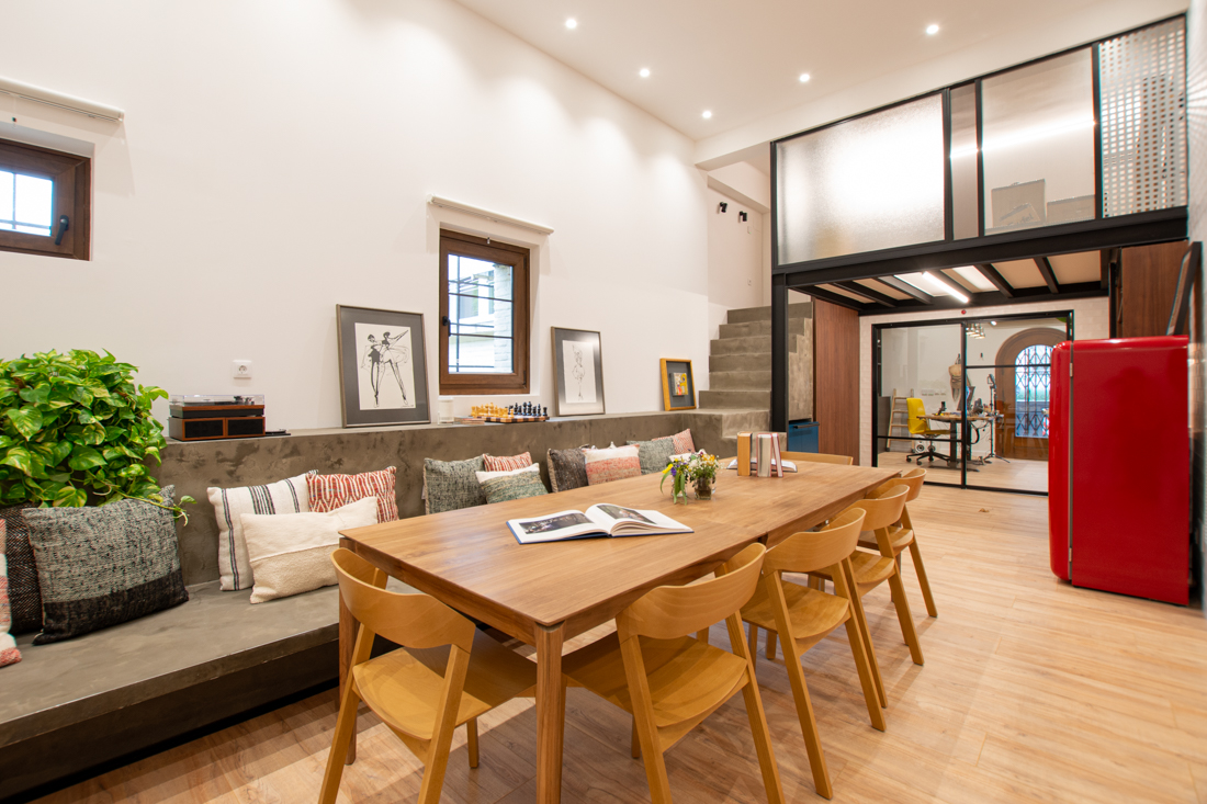 An office that merges history and design.