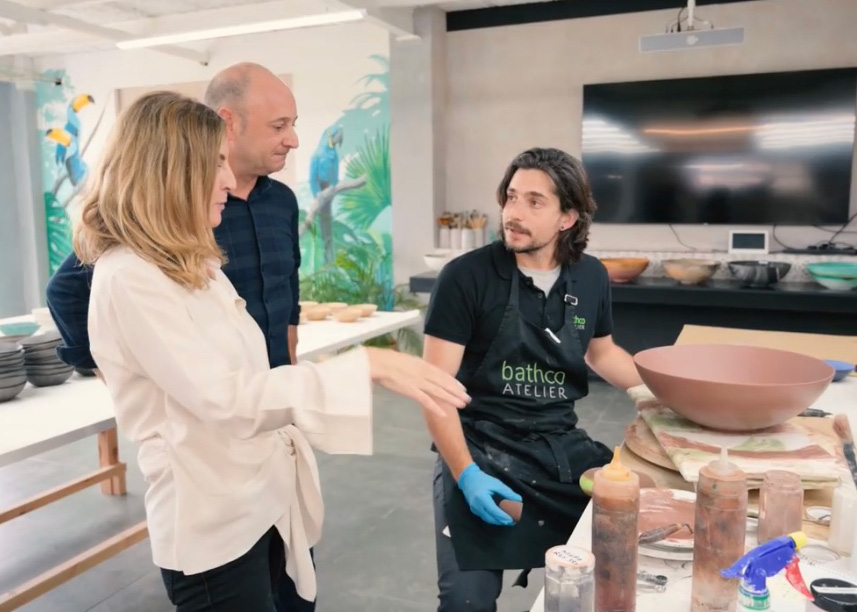 El Atelier de Bathco recibe la visita de El Diario Montañés