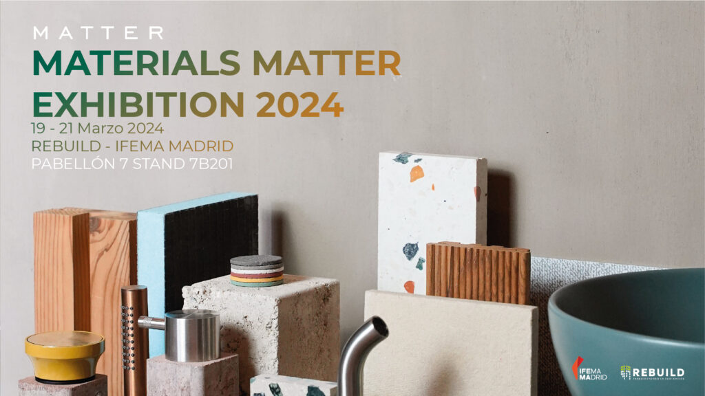 Bathco participará en la Feria Rebuild 2024 dentro de la Materials Matter Exhibition