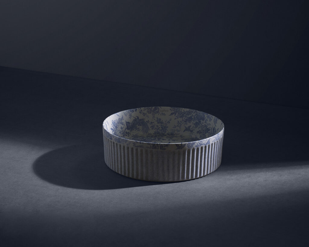 Bathco presenta nuevos diseños de lavabos pintados a mano