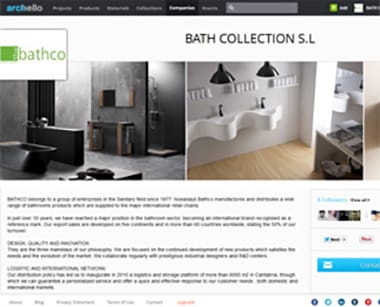 Bathco ya cuenta con su espacio en ARCHELLO