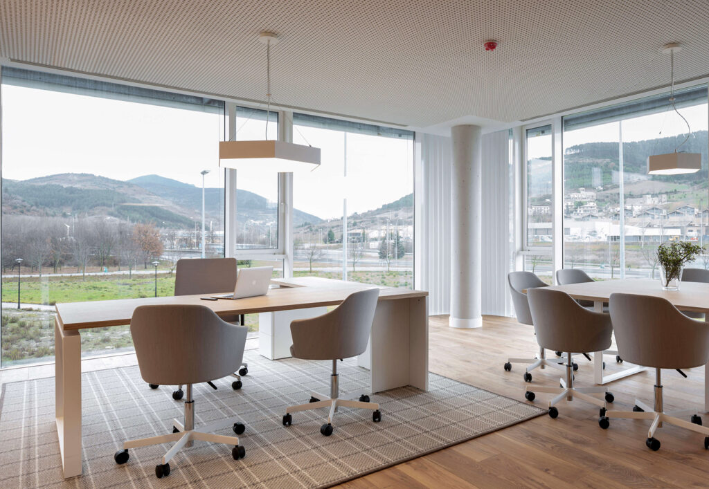 Wooden office design