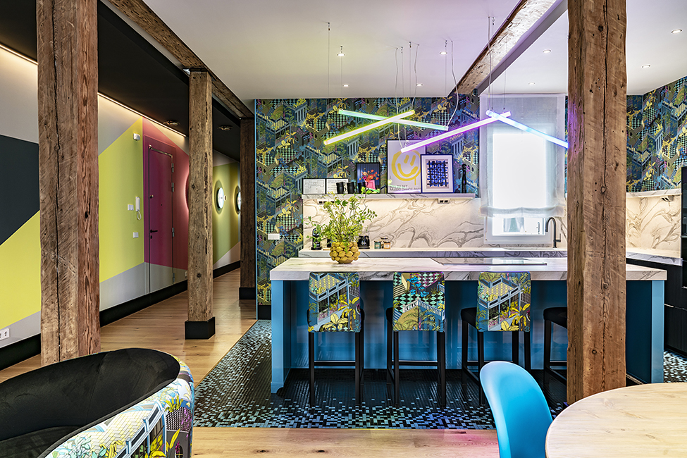 Out-of-the-ordinary interior design