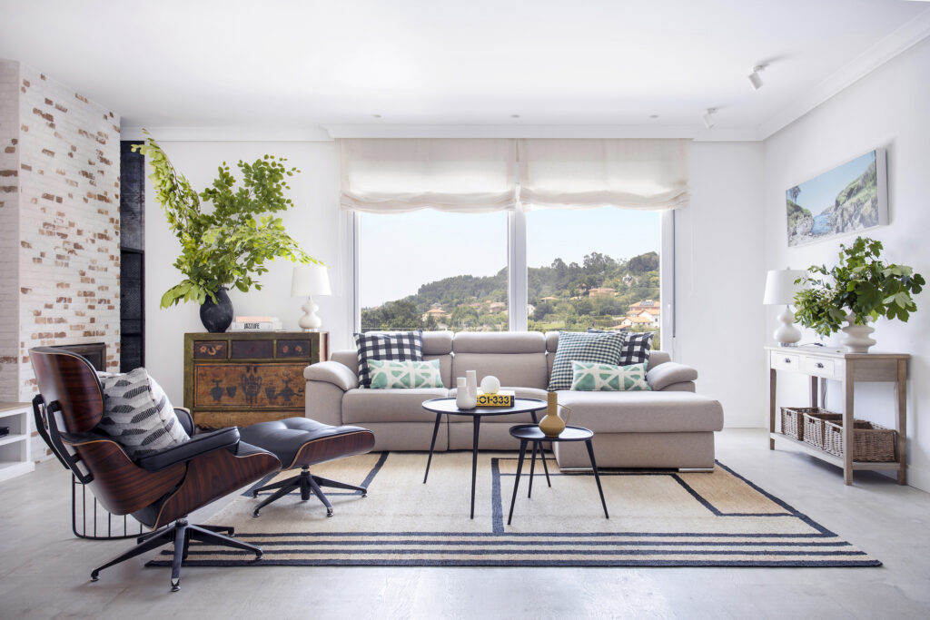 Una vivienda que marca el equilibrio entre lo moderno y lo rural