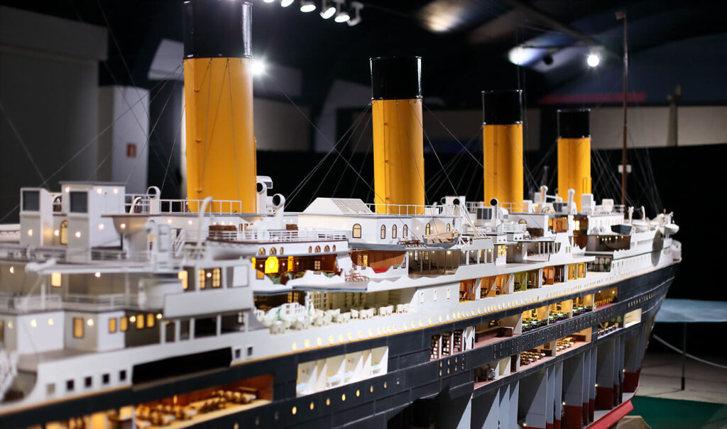 El Titanic desembarca en Santander