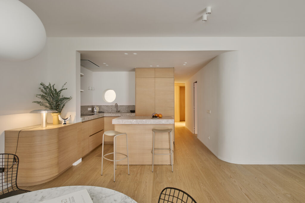 An avant-garde apartment in the Eixample neighborhood