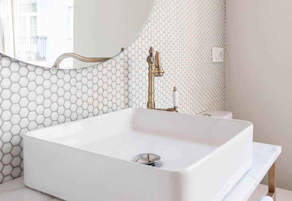 Mosaicos en el baño